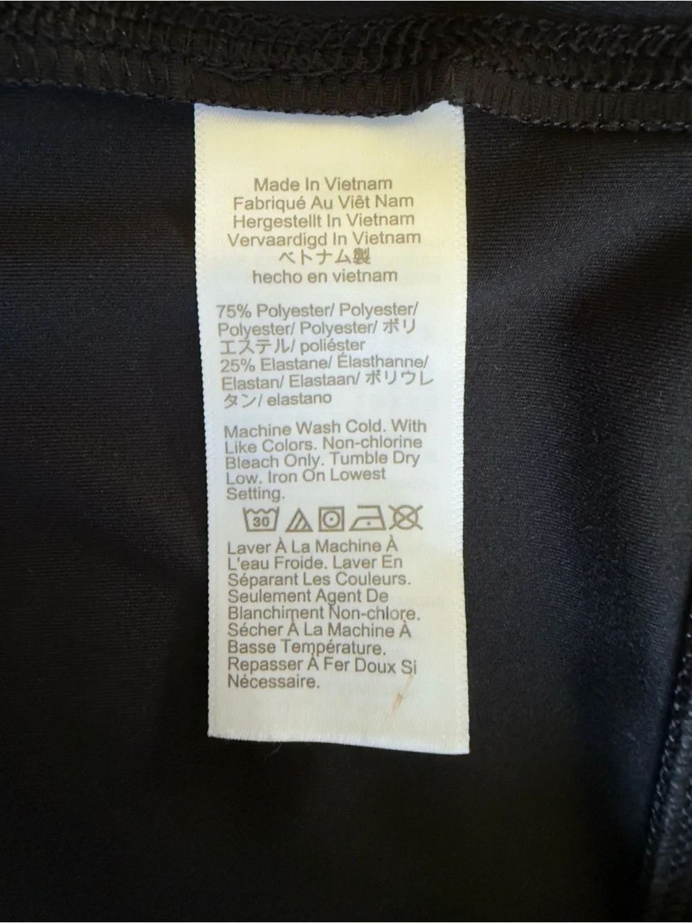 J.Crew Black Bike Shorts